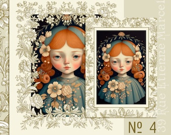 The UnNamed No. 4 Limited Edition Digital Art Print from The Peppermint Forest with FREE SHIPPING