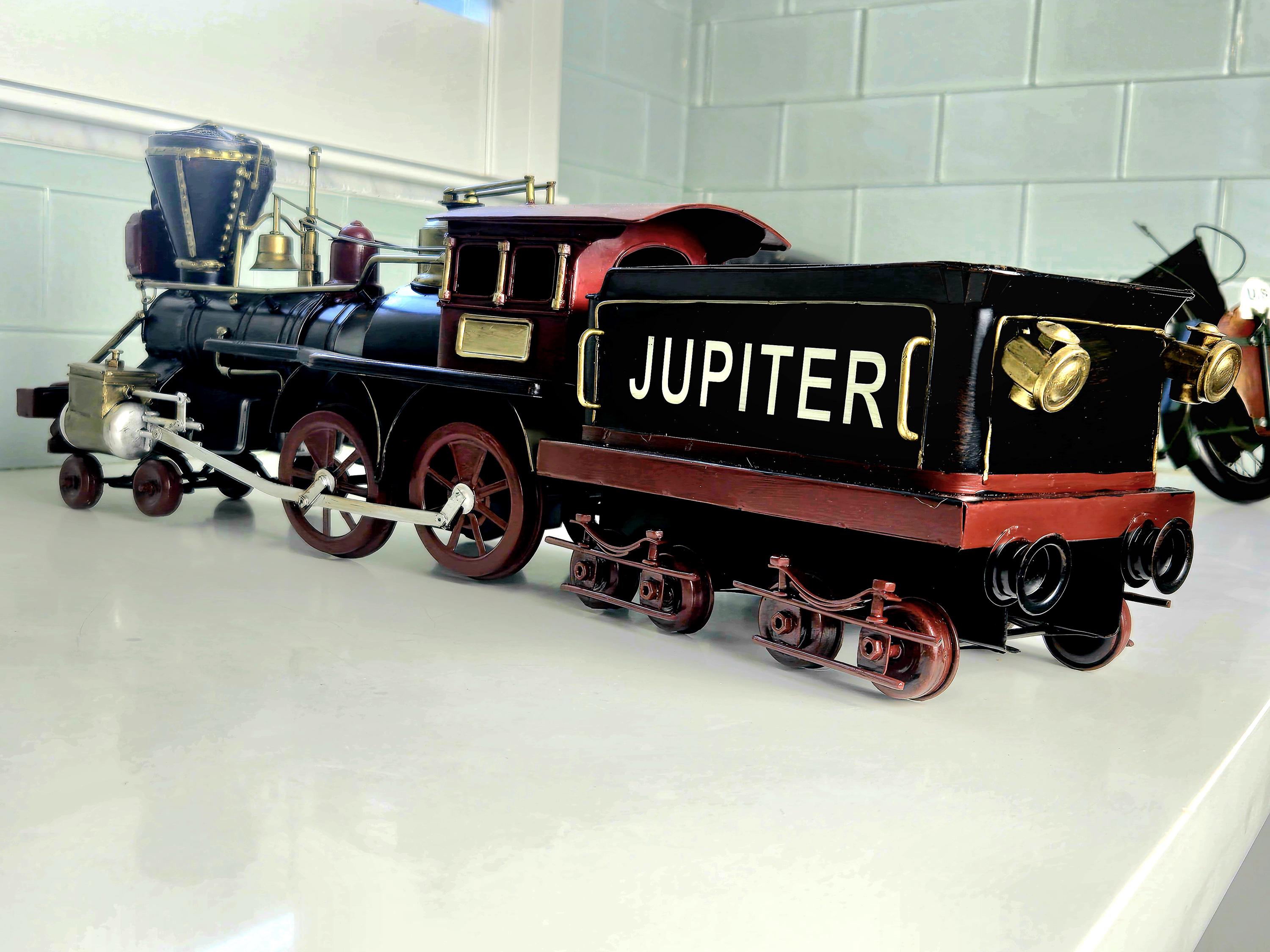 Handcrafted 1930s Steam Locomotive - 21