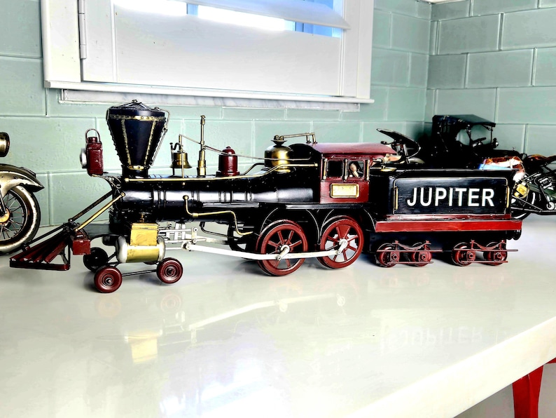Handcrafted 1930s Steam Locomotive - 21