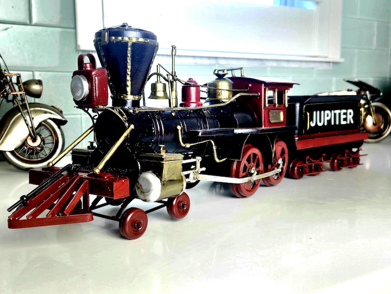 Handcrafted 1930s Steam Locomotive - 21