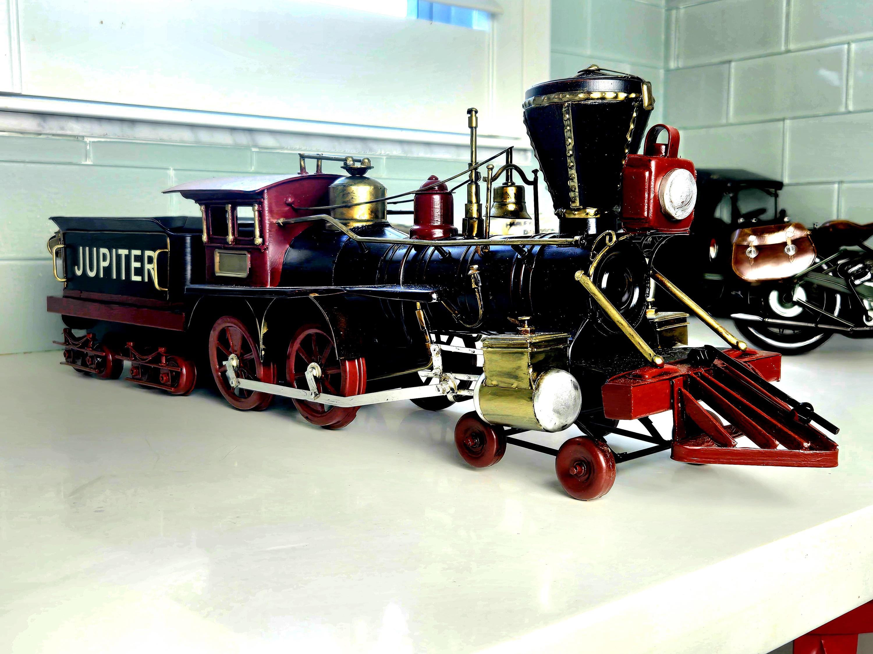 Handcrafted 1930s Steam Locomotive - 21