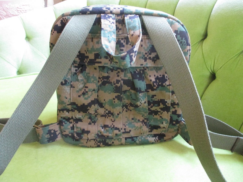 Examples of Custom Repurposed Military Uniform Bags Etsy