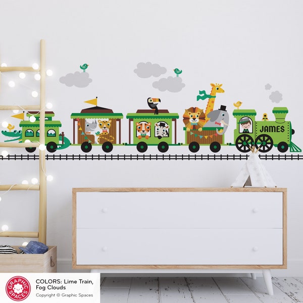 Train Nursery Etsy