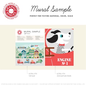 Graphic Spaces Wallpaper Mural Sample Pack