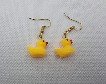 5 Paia Di Orecchini Pendenti Colorati Con Design A Forma Di Anatra, Graziosi Gioielli In Resina Stile Y2k, Ornamenti Per Le Orecchie Da Ragazzina, Regalo Femminile | SHEIN ALIA