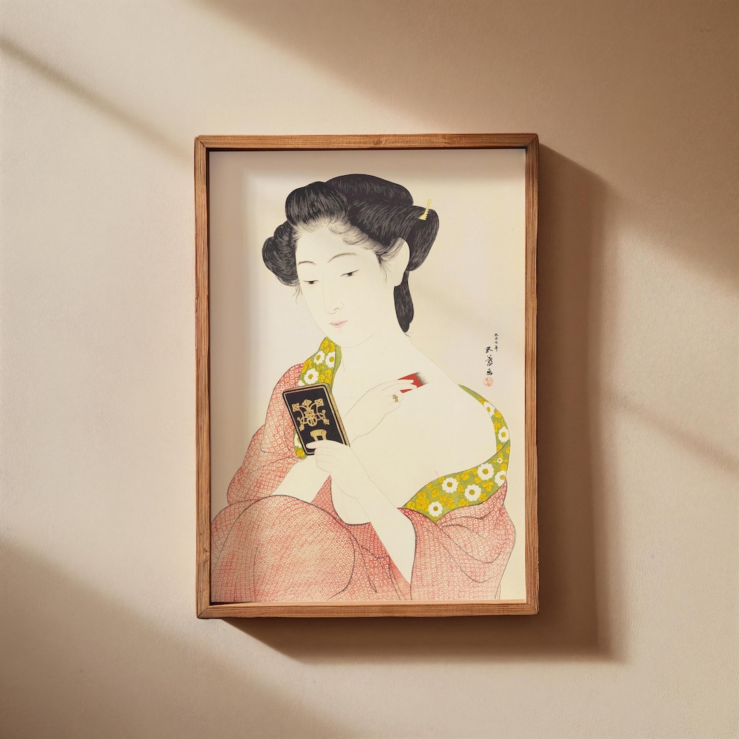 Vintage Geisha Wall Art Prints, Geisha Posters Japanese Print Asian ...