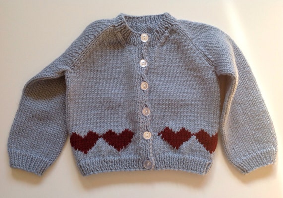 maroon baby cardigan
