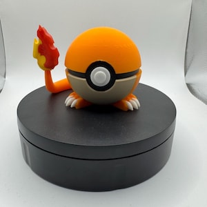 Charmander Pokéball Prop - 3D Printed with High Quality Settings