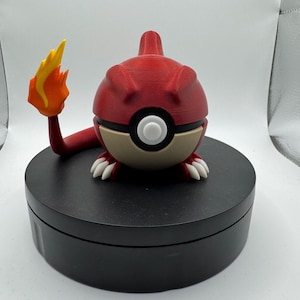 Charmeleon Pokéball Prop - 3D Printed with High Quality Settings