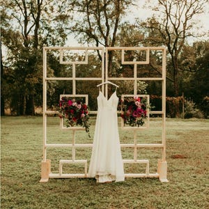 DIY Wedding Arch Woodworking Plans: Rustic Boho Decor (PDF)