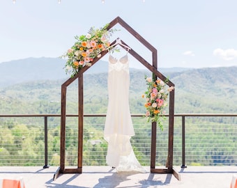 Planos de arco de boda rústico: Proyecto de carpintería (Descarga PDF)