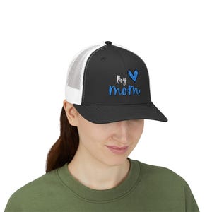 Boy Mom Snapback Trucker Cap - Cool Baseball Hat for Moms, Mother&#39;s Day Gift, Mom Life Cap, Mommy Hat, Motherhood Quote Cap