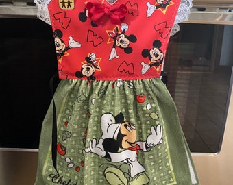 Mickey Mouse La Toalla de Cocina Chef