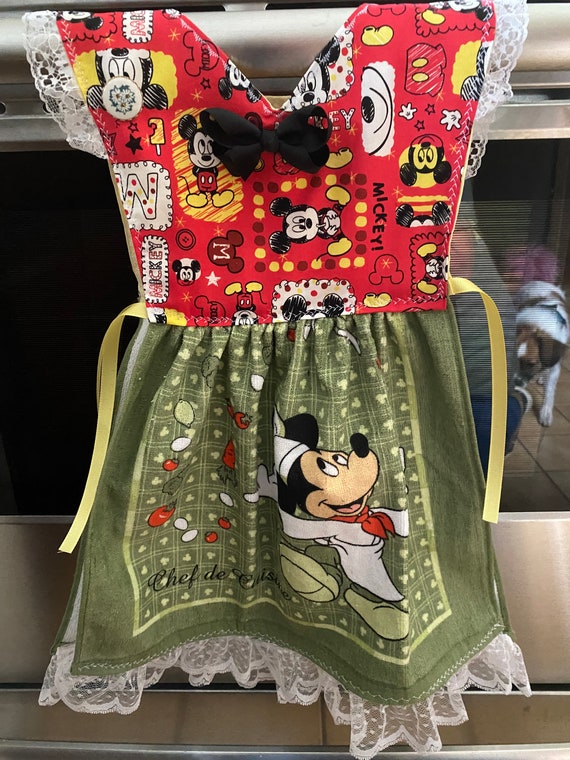  Disney Mickey Chef de Cuisine Kitchen Towel Set : Home & Kitchen