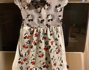 Minnie and Mickey Mouse Kitchen Towel