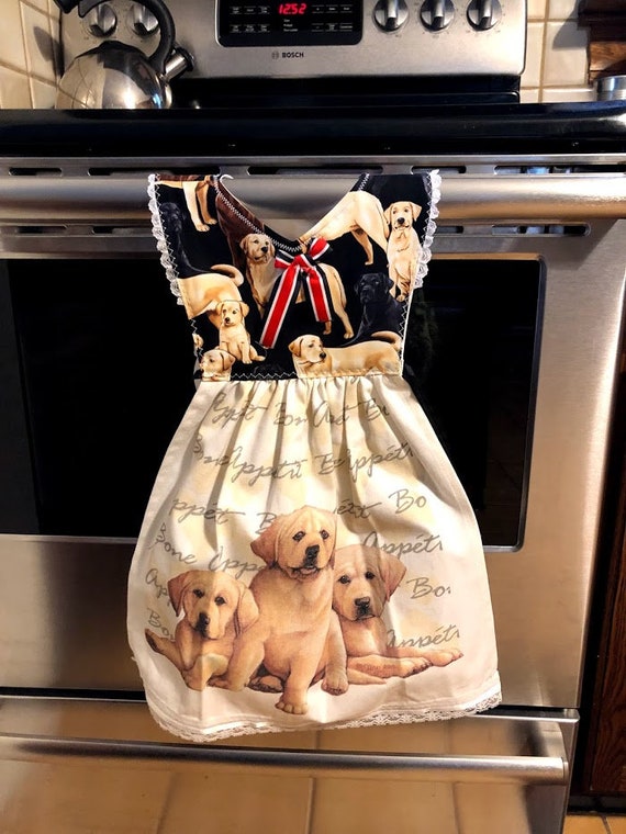 Labrador Kitchen Towel Etsy