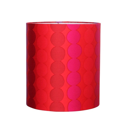 Pink Ikat Drum shops Lampshade