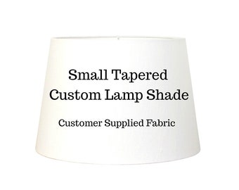 Small Tapered Custom Lamp Shade