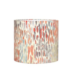 Monaco Brown Ikat Drum Lampshade image 4