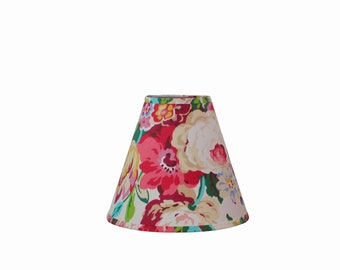 Spring Bling Floral Lamp Shade  - Multi Color Fabric