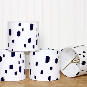 Blue Dot Sconce Shades Caitlin Wilson Fabric Priced Individually image 3