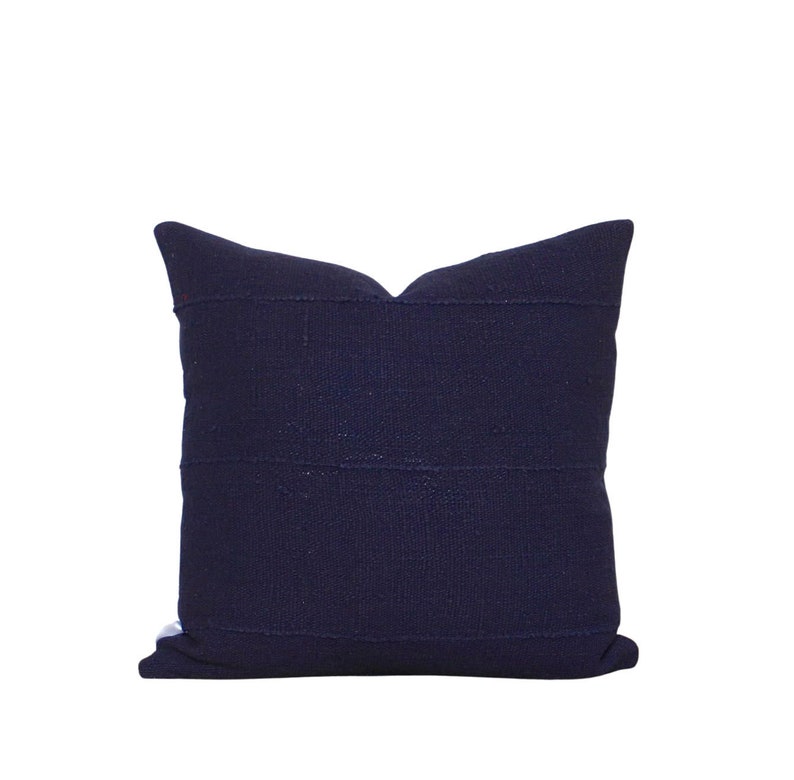 Indigo Hmong and African Mudcloth Pillow Cover Etsy