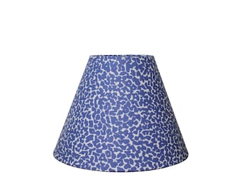 Blue Ollie Print Empire Lamp Shade