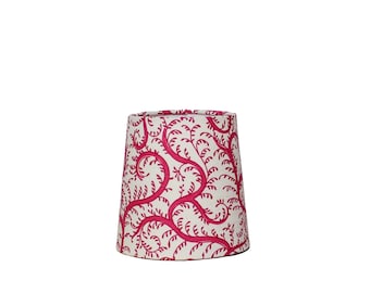 Red Raspberry Plumbago Sconce Shade