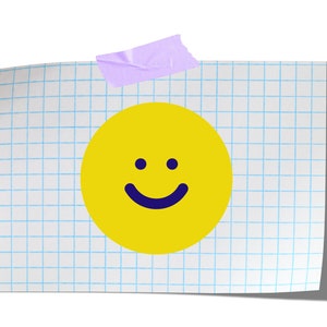 Smiley face SVG, Happy Face, Cut File, Happy Face, Emoji, instant download, vector, different colors, Kawaii,