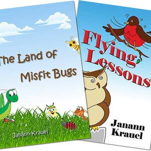 Flying Lessons and Misfit Bugs Combo - Children&#39;s Books, Ages 8 - 12, Life Lessons, Children&#39;s Gifts, Teasing, Bullying, Friendship