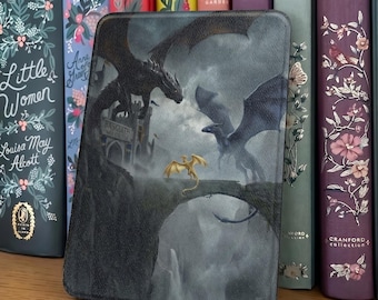 Fourth Wing Kindle Colorsoft Case,Basgiath War College Sleeve, Empyrean Book Gift, Paperwhite 12th Gen.