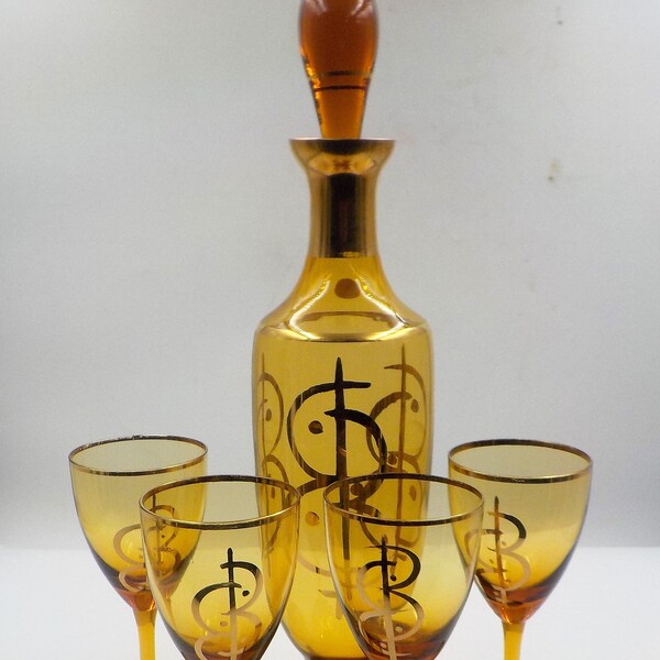 Vintage Decanter Set Etsy