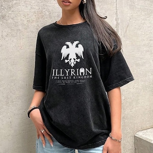 Men&#39;s Acid Washed Oversize Tee - Vintage Style Graphic T-Shirt, Casual Wear, Streetwear Fashion, Cool Gift for Him, Festival Clothing