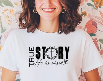 He is Risen Jesus Shirt | Risen-Resurrection Sunday | Christianity Shirt Easter | Christian Easter Shirts | Jesus Resurrected