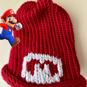 Super Mario Handmade Beanie