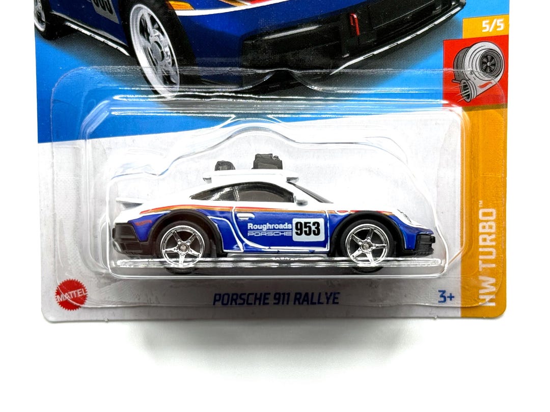 Custom Hot Wheels Porsche 911 Rallye Diecast With Real Riders - Etsy