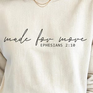 Gemaakt voor meer Svg, christelijke Svg, inspirerende Svg, religieuze Svg, Jezus inspirerende Svg, geloof, mindfulness citaat Svg, waarheid herinnering Svg