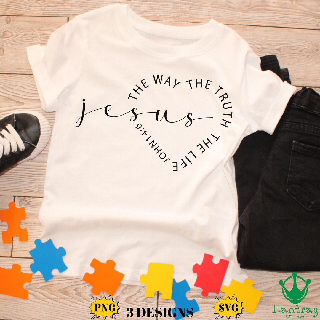 Jesus SVG PNG: Christian Faith Design, Church Shirt (digital Download ...
