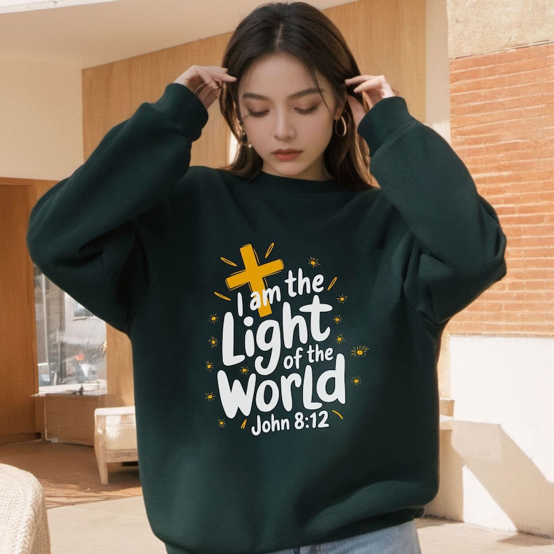 I Am the Light of the World PNG SVG, Christian Svg Png, Jesus Svg ...