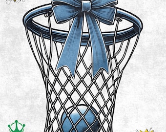 Basketball Mom PNG: Coquette Game Day Shirt Design (Digital Download)