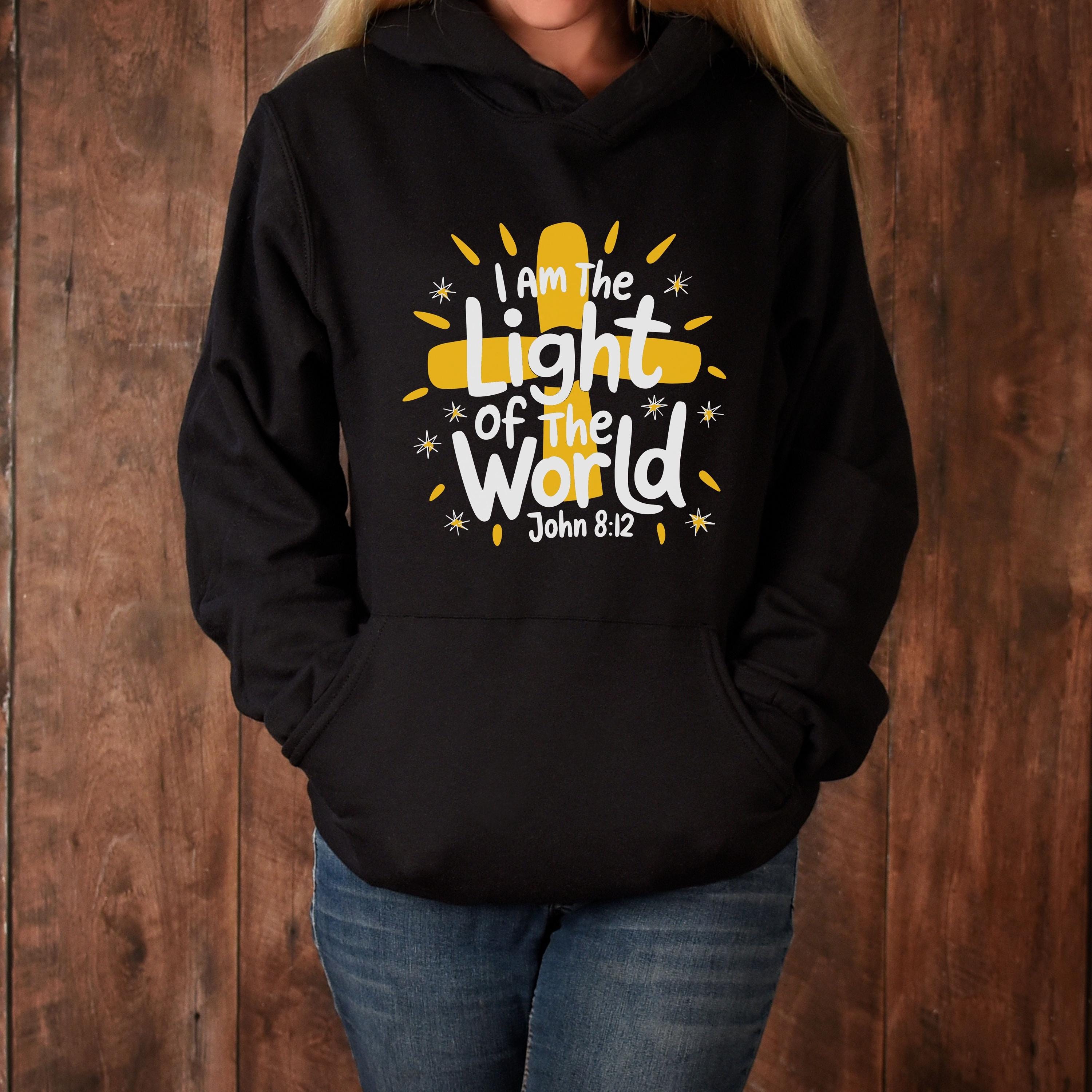 I Am the Light of the World PNG SVG, Christian Svg Png, Jesus Svg ...