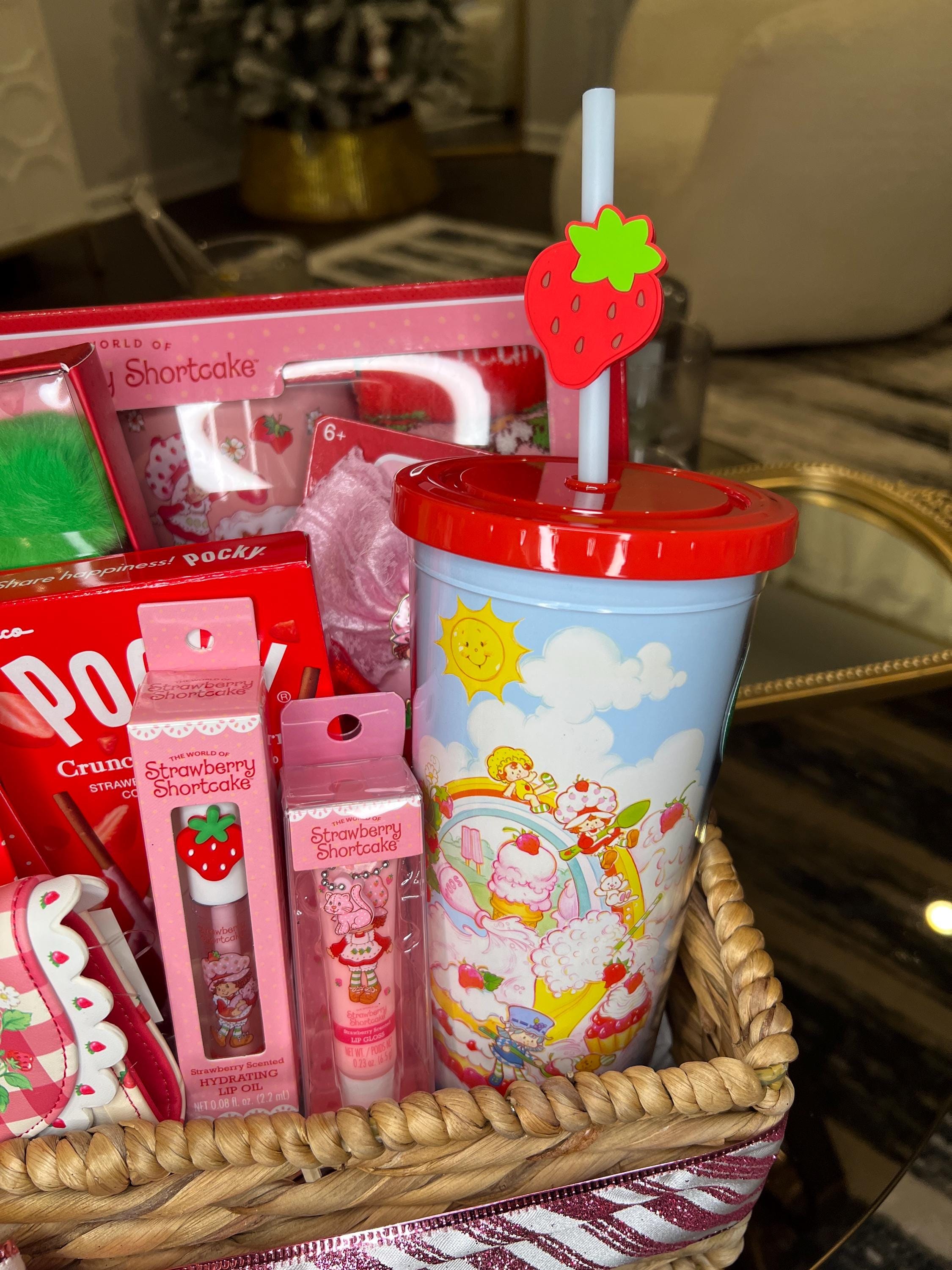 Strawberry Shortcake Gift Basket - Etsy