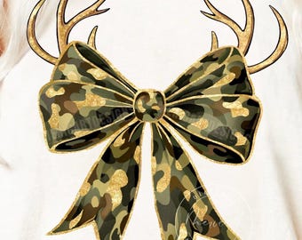 Hunting Deer Bow Png, Camo Coquette Bow Png, Preppy Camo Bow Png, Colorful Brushstroke, Retro Camo Png, Hunting Season