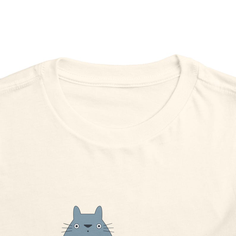 My Neighbor Totoro Toddler Tee, Studio Ghibli Unisex T-Shirt, Cute Forest Spirits Top, Anime Inspired Kids Shirt, Japanese Cartoon Character zdjęcie 4