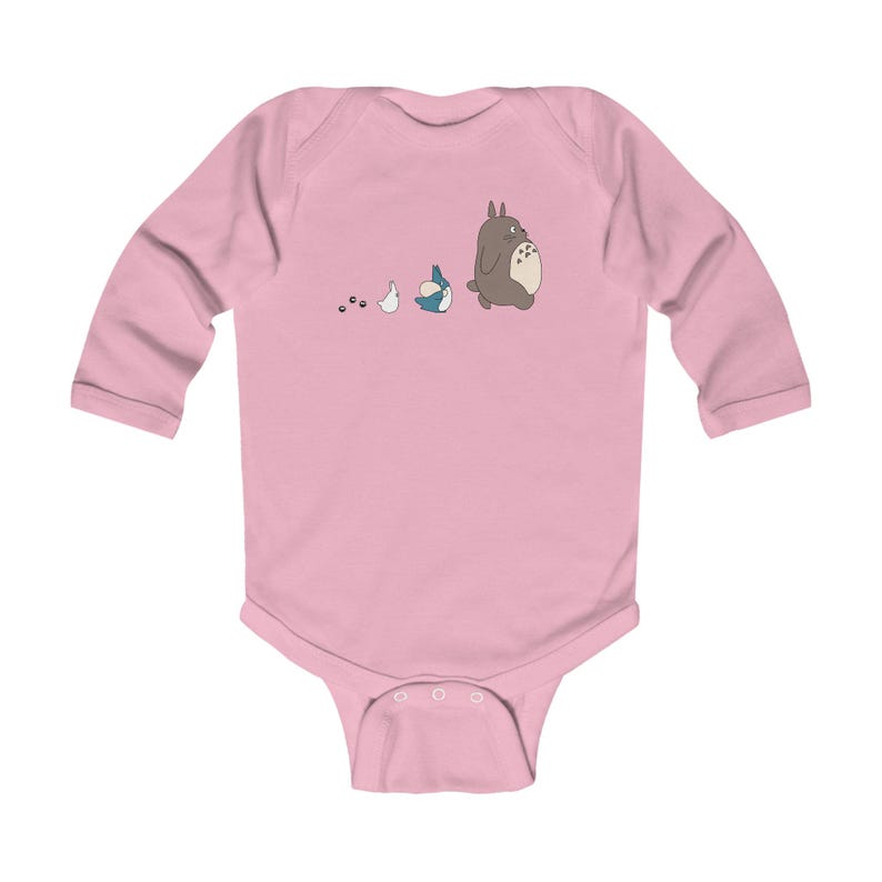 Totoro Characters Infant Bodysuit | Cute Studio Ghibli Woodland Baby Onesie image 4