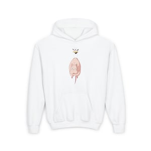 Spirited Away Mouse and Bird Hoodie, Anime Sweatshirt, Studio Ghibli Jumper, Cute Japanese Cartoon Pullover, Cosplay Costume Top