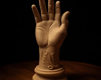 Handskulptur, moderne Kunststatue, STL-Datei, Heimdekoration