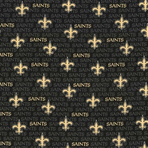 Pup Tent Style Pet Bed for Small Animals New Orleans Saints Cotton Fabric Small up to 12lbs. Large up to 22 lbs. Handmade image 2