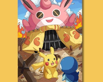Prints | Pokemon Mystery Dungeon (A4 & A5)