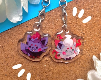 Phone Charm | Zorua & Hisuian Zorua